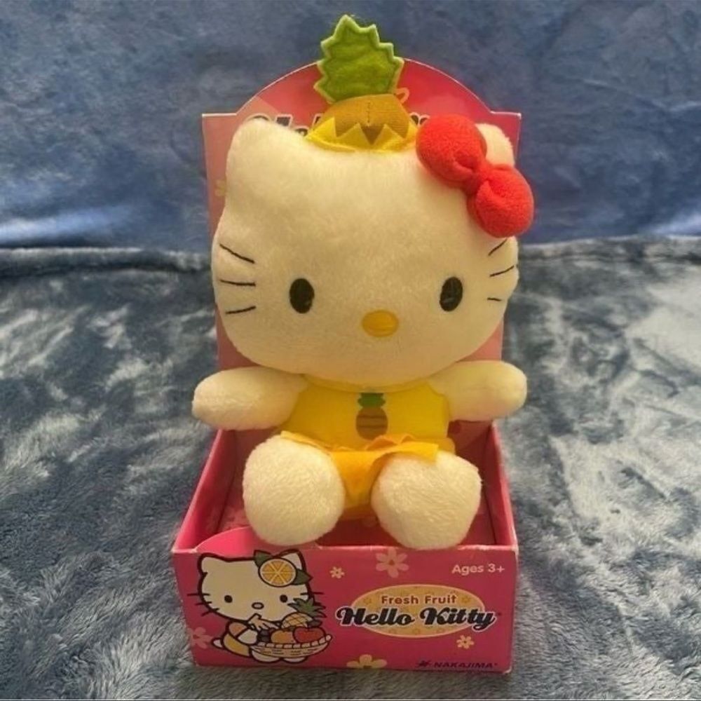 Hello Kitty NAKAJIMA Pineapple Plush doll